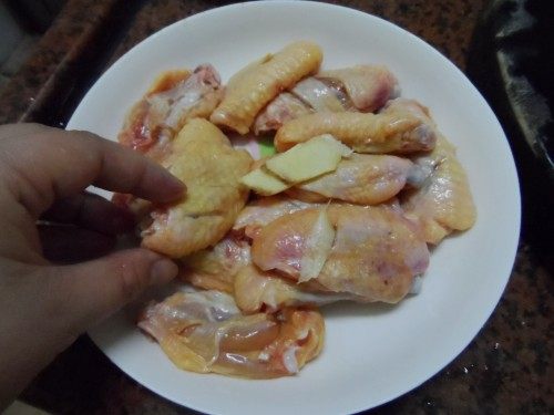 盐蒸鸡翅步骤3