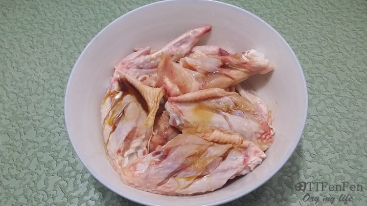 柠檬可乐鸡翅步骤2