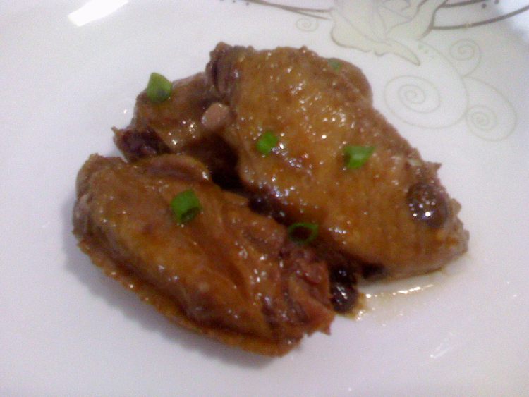 豆瓣酱蒸鸡翅步骤7