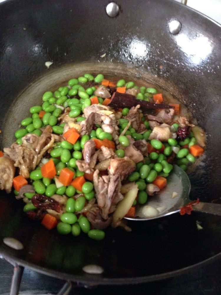 毛豆烧鸡步骤14