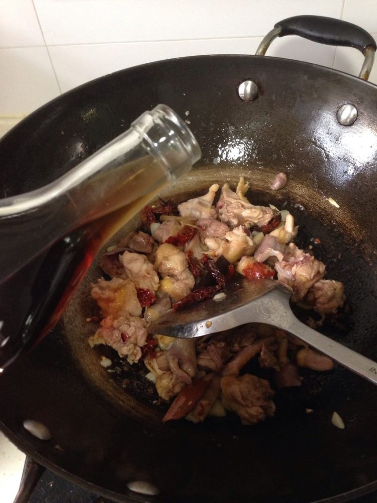 毛豆烧鸡步骤12