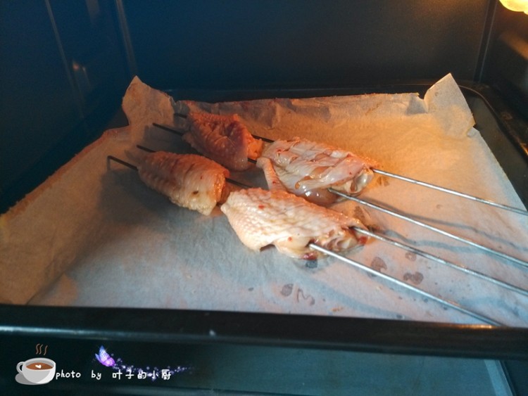 鸡翅烤串步骤8