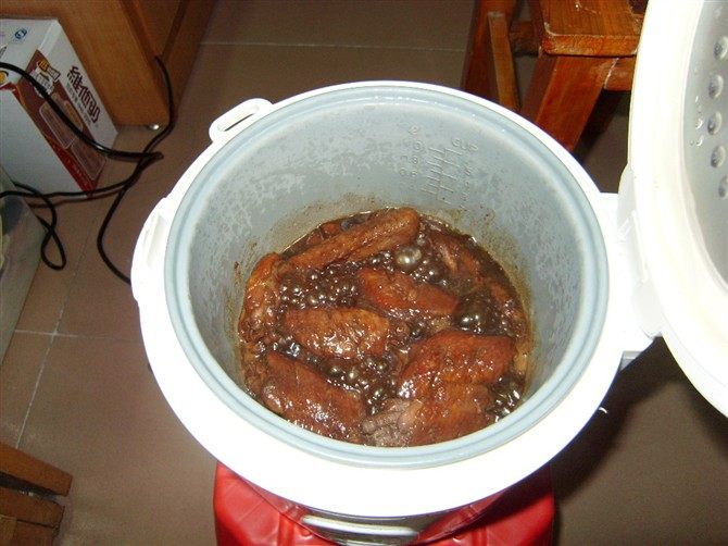 电饭煲鸡翅步骤4