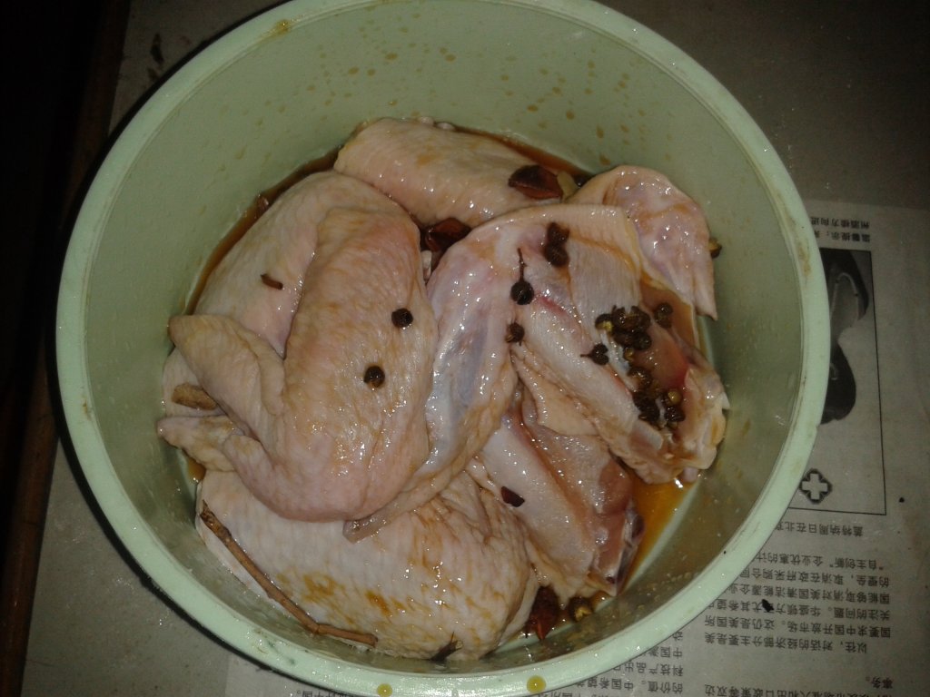 卤鸡翅膀步骤3