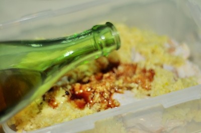 蒜香鸡翅配沙拉步骤3