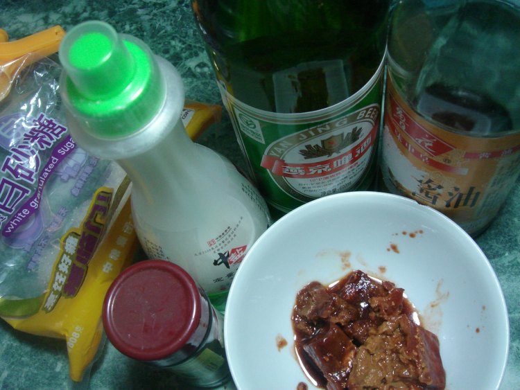腐乳烧翅中步骤1