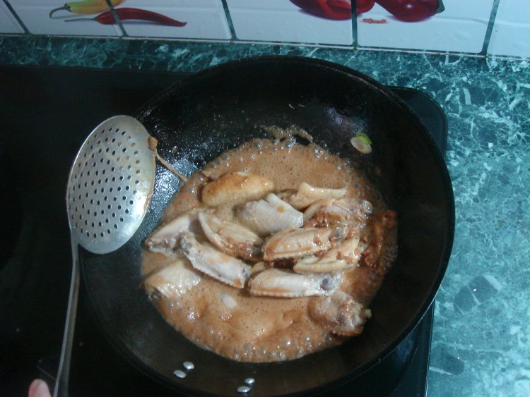 腐乳烧翅中步骤11