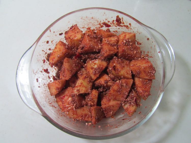 土豆蒸鸡翅步骤8