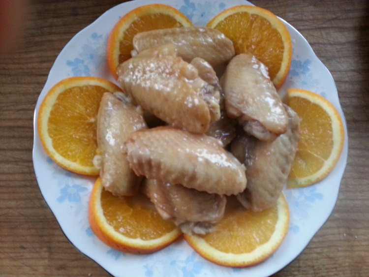 橙汁鸡翅步骤8