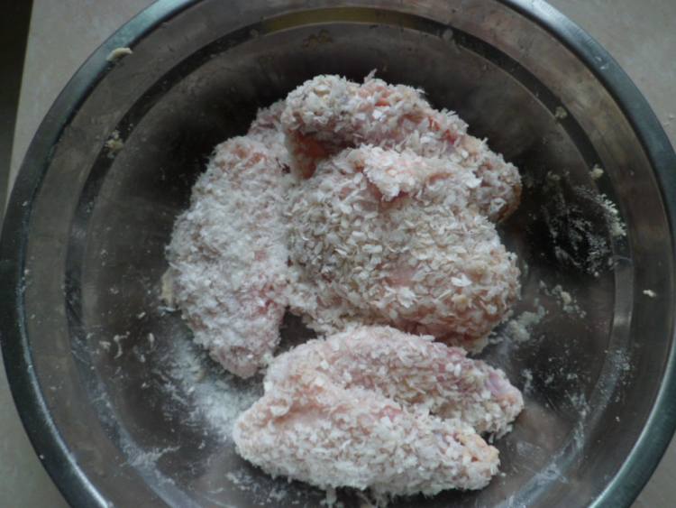 脆皮香酥鸡翅步骤6