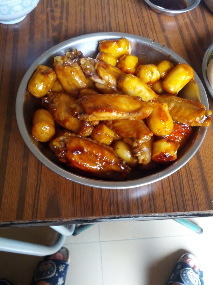 豉油王煎鸡翅、香肠步骤11