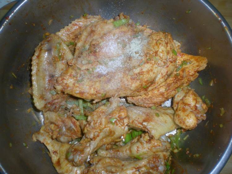 香辣鸡翅鸡胸步骤6
