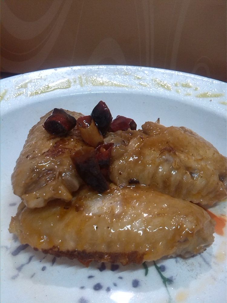 辣鸡翅步骤8