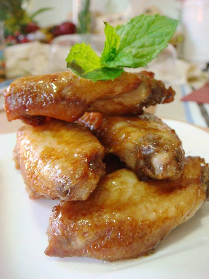 香烤海鲜酱鸡翅步骤7