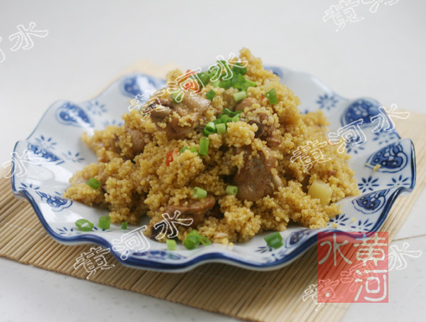 鸡翅焖小米饭步骤8
