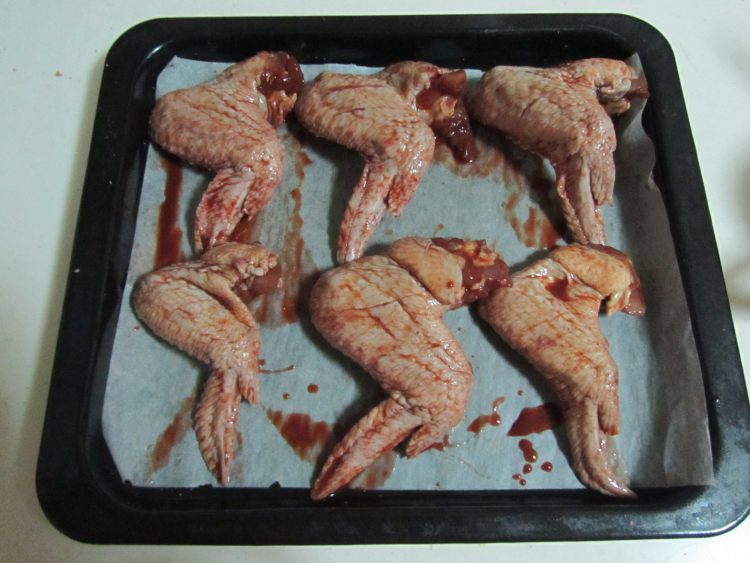 腐乳香烤鸡翅步骤5