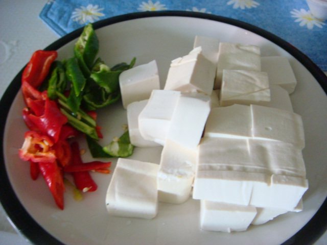 香辣豆腐鸡块步骤3