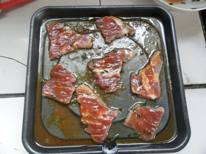 鸡翅牛肉拼盘步骤11