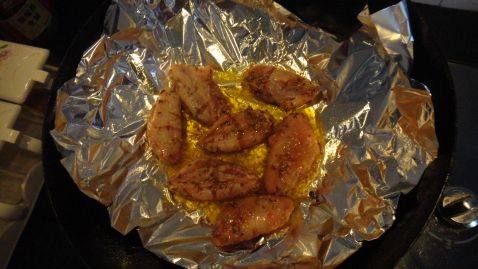 越越独家制作锡纸鸡翅步骤4
