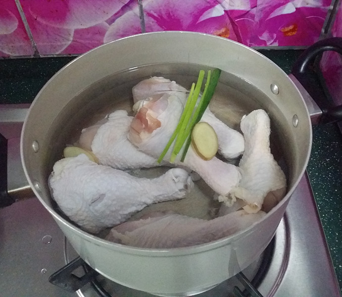 香辣葱油鸡腿步骤4