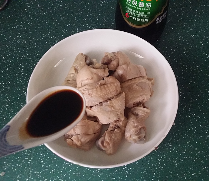 香辣葱油鸡腿步骤8