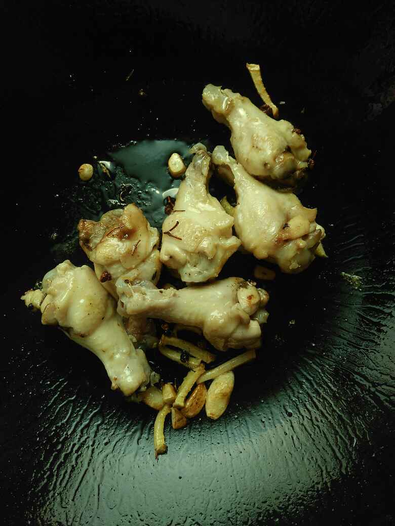 红烧鸡腿步骤4
