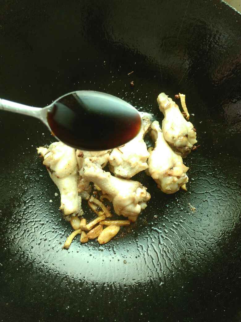 红烧鸡腿步骤6