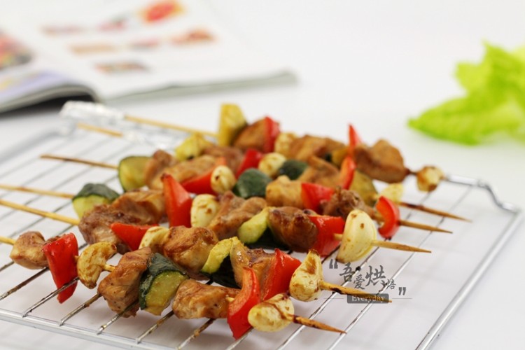 鸡腿杂蔬串步骤8