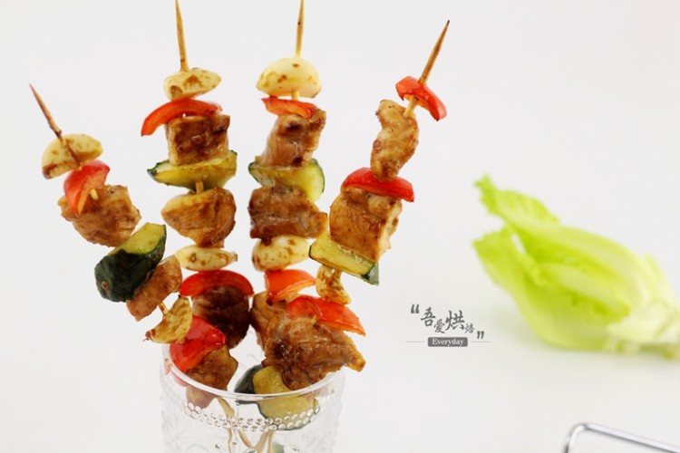 鸡腿杂蔬串步骤10