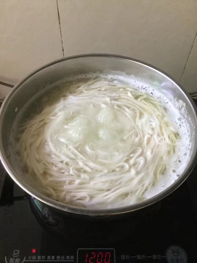 炸酱青菜面步骤4