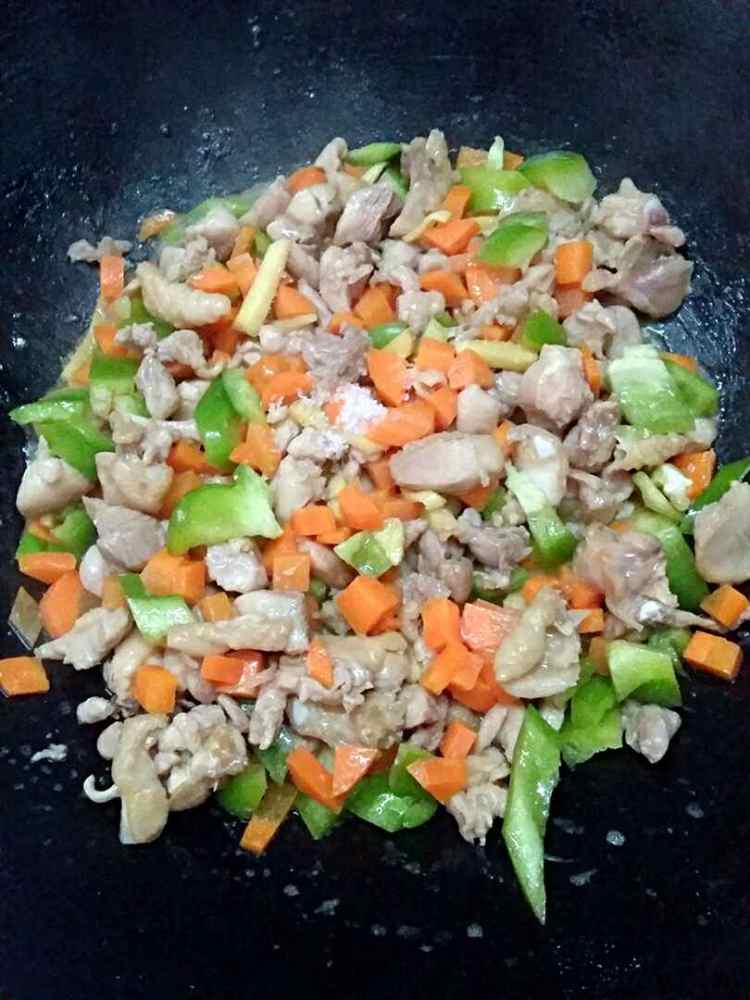 宫保鸡腿肉步骤6