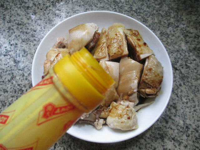 葱油鸡腿步骤8