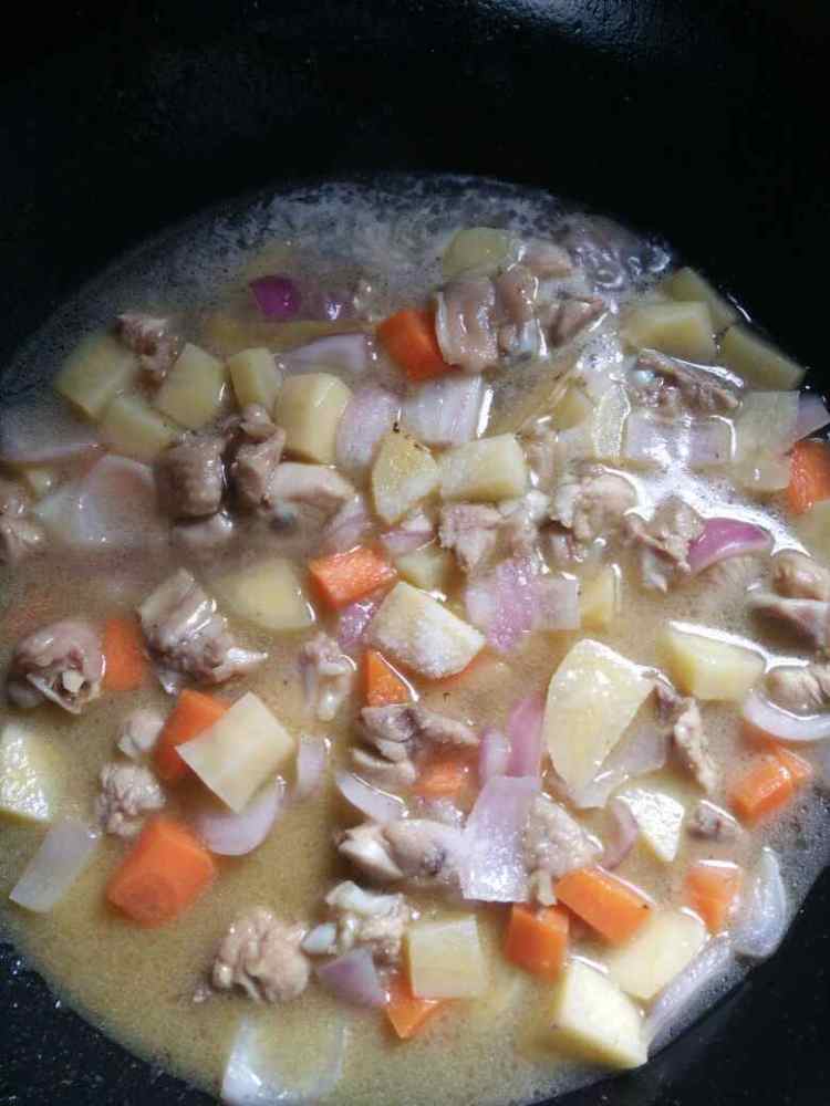 咖啡鸡腿饭步骤7