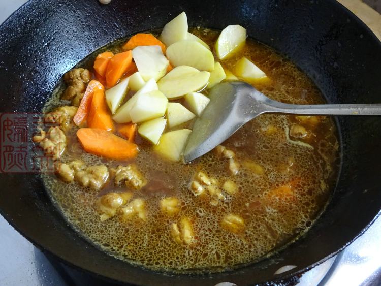 #盛夏餐桌#咖喱鸡肉饭步骤8