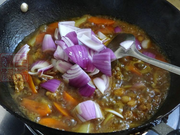 #盛夏餐桌#咖喱鸡肉饭步骤9