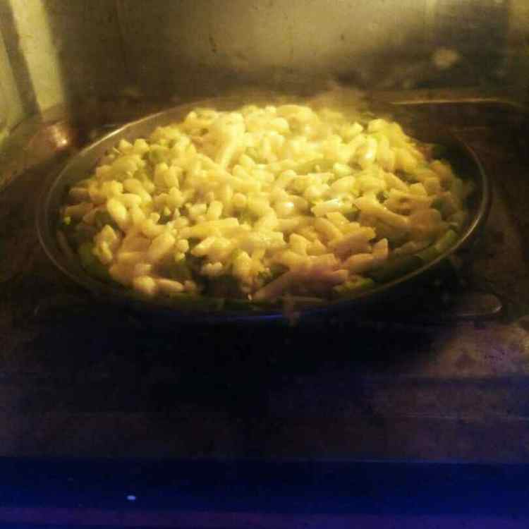 芦笋鸡肉披萨步骤14