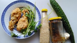 红油拌鸡腿步骤1