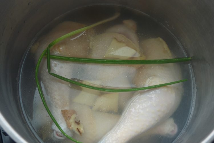 香葱鸡腿步骤2