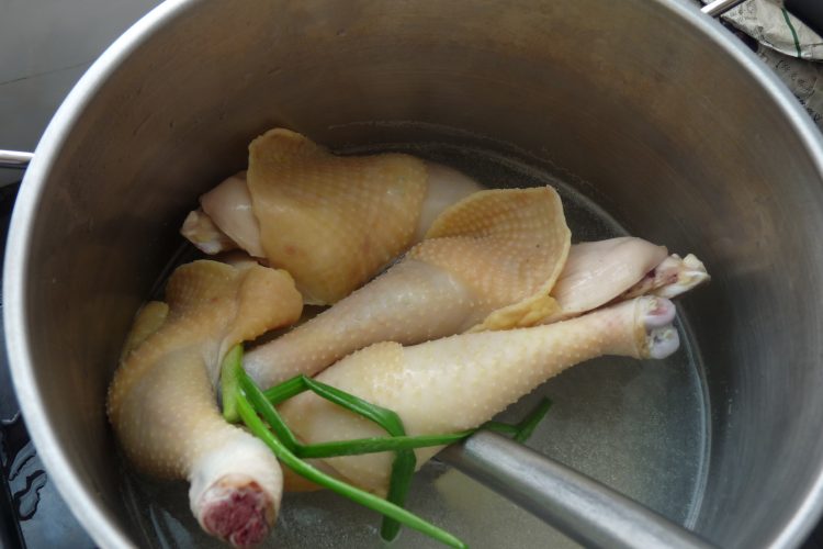 香葱鸡腿步骤3