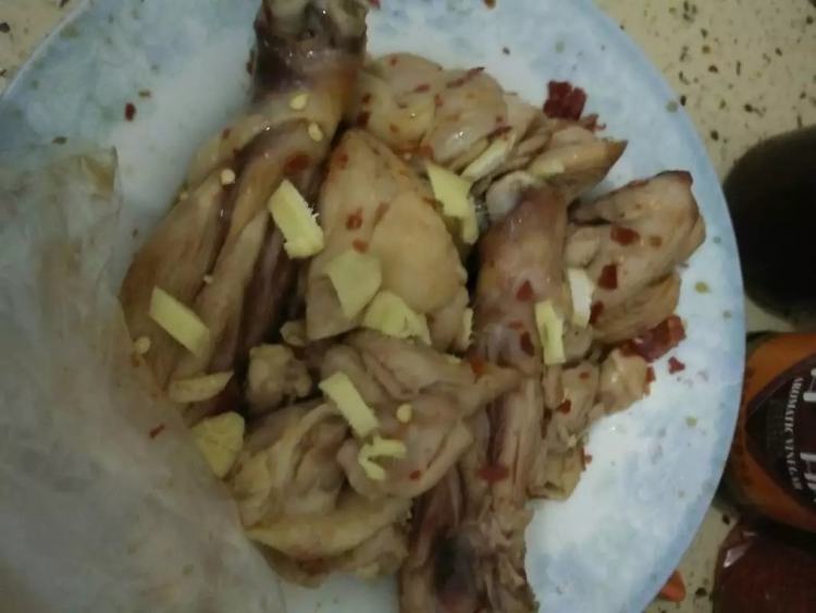 香烤鸡腿步骤2