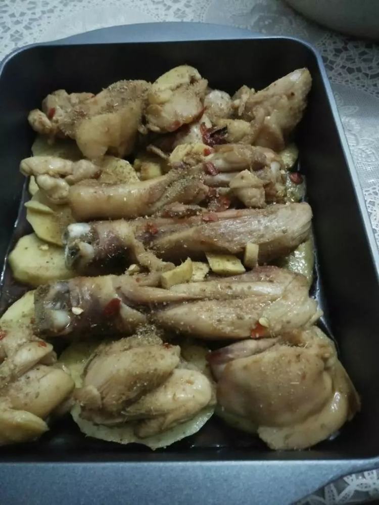 香烤鸡腿步骤7