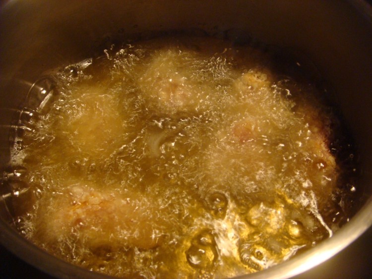 炸鸡腿肉步骤6