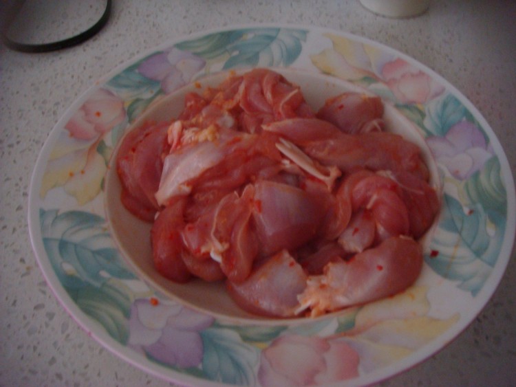炸鸡腿肉步骤4