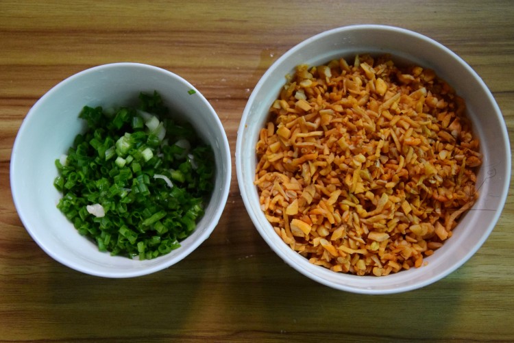 虫草花鸡肉饺子步骤4
