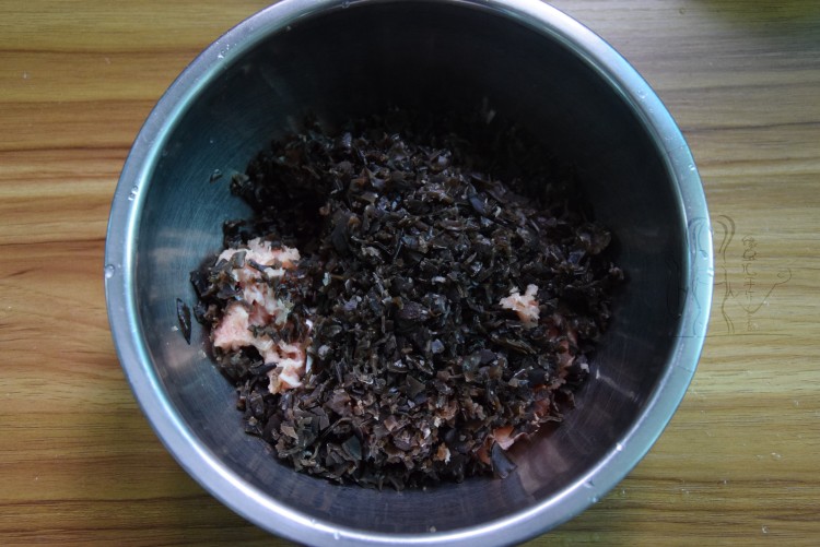 虫草花鸡肉饺子步骤6