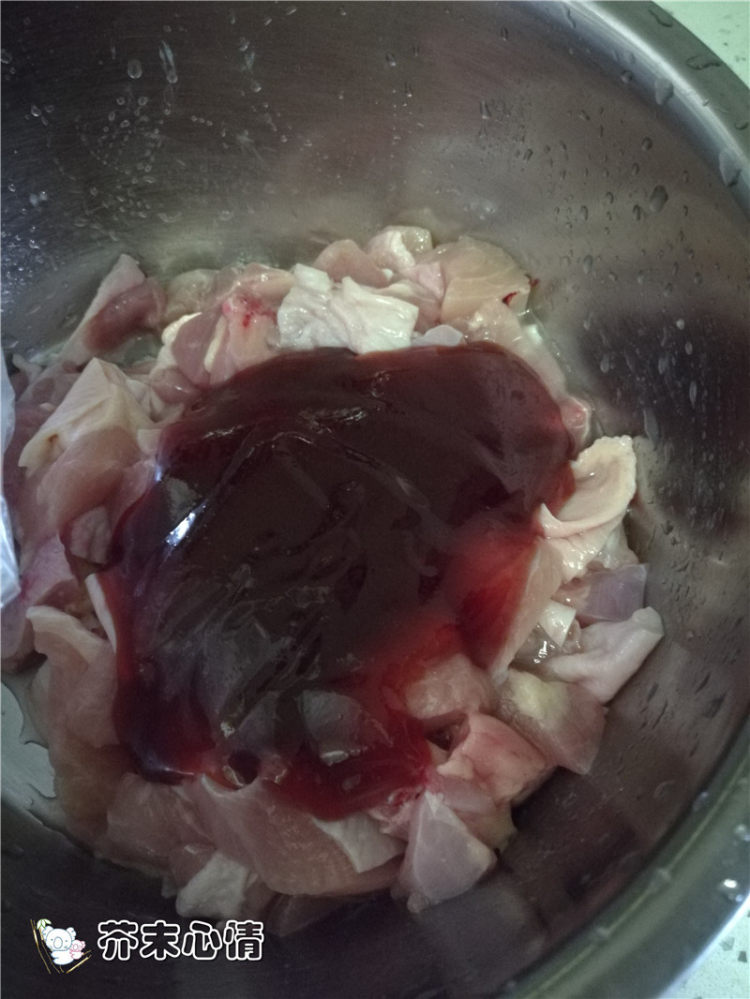 叉烧鸡腿饭步骤2