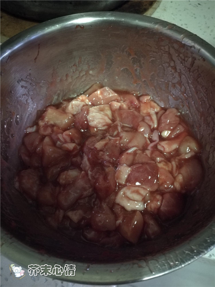 叉烧鸡腿饭步骤3
