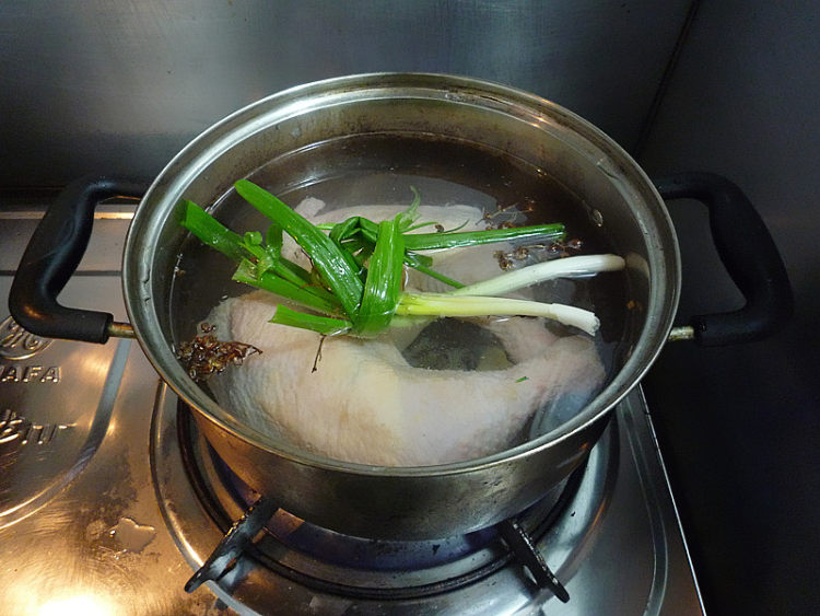 葱油鸡腿#非转基因金步骤3