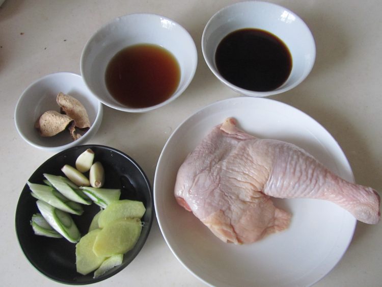 陈皮豉油鸡腿步骤1