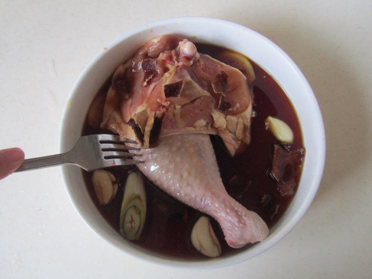 陈皮豉油鸡腿步骤4